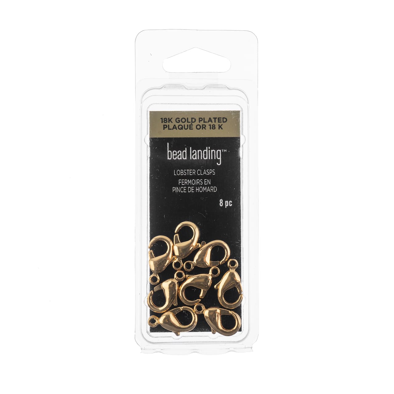 12 Packs: 8 ct. (96 total) 15mm Lobster Clasps by Bead Landing™